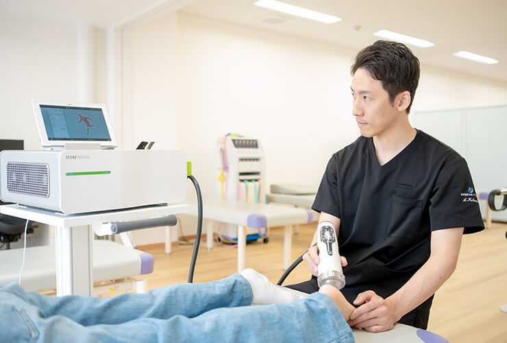 収束型体外衝撃波治療が可能
